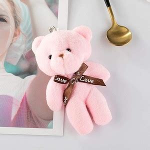 hurrio Teddy bear Keychain Soft Toy Gifting For Girls/Boys Key Chain ...