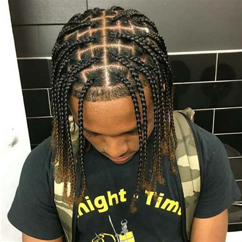 Pinterest 6ixtides🖤 #boxbraidshairstyles | Mens braids hairstyles ...