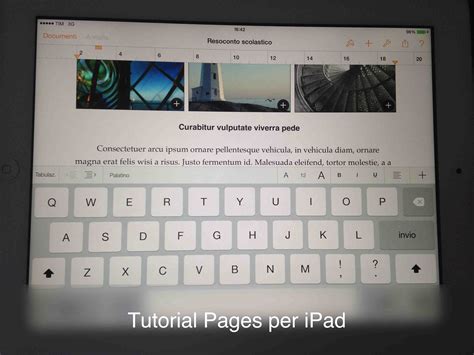 iPad Tutorial App 的图像结果