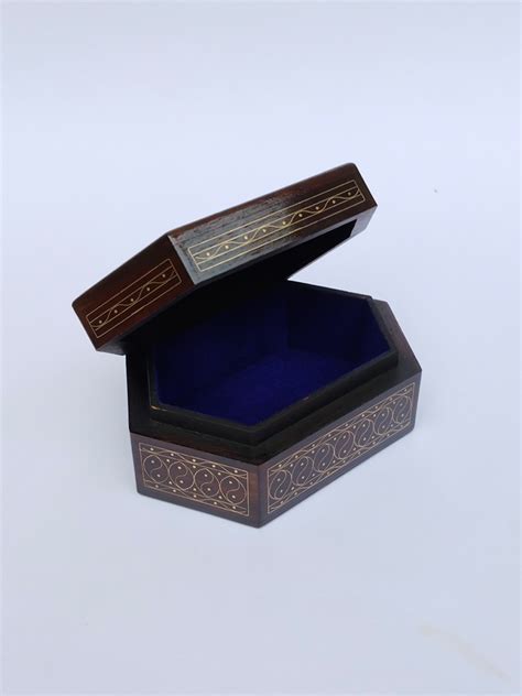 Jewelry Box: Tarkashi Craft | Buy Indian Wooden handicraft art Online