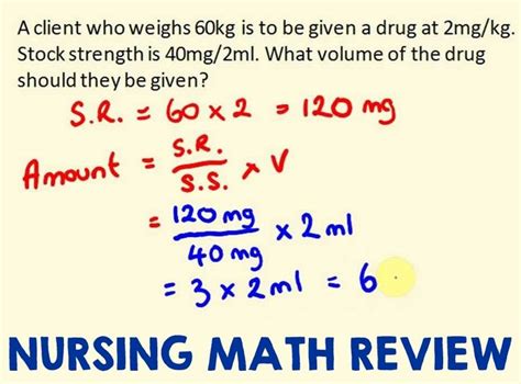 Image result for Nursing Math Study Guide