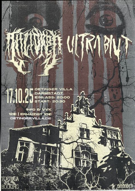 Ultrablut // Lifetaker - Darmstadt, Oetinger Villa, Darmstadt, 17 ...