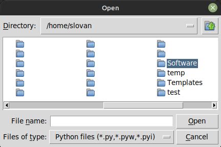 Image result for File Dialog Python