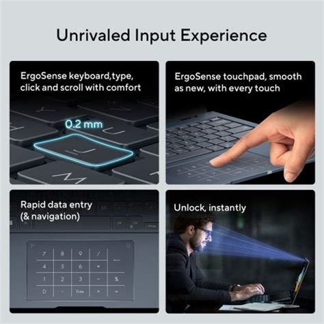 ASUS Zenbook 14 Flip OLED Intel EVO P-Series Intel Core i7 13th Gen ...