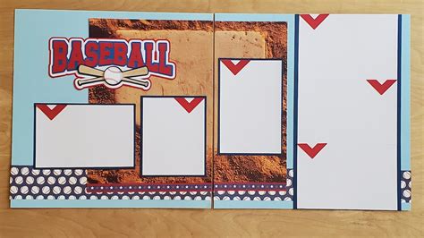 Baseball Scrapbook Paper 的图像结果
