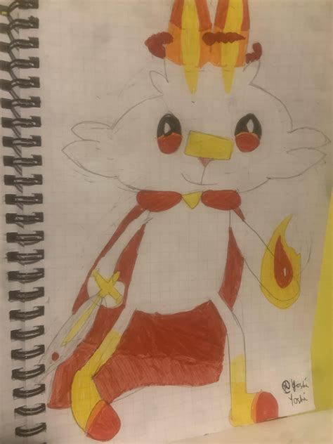 I’ve made gigantamax drawings for grookey and scorbunny. I’ll do sobble ...