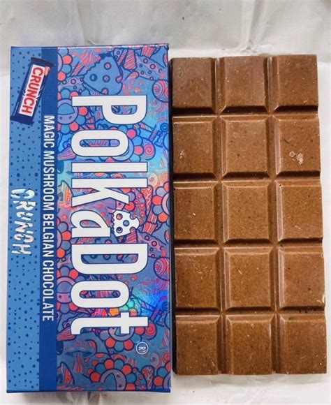 Polka Dot Mushroom Chocolate Bar: Unique Flavors