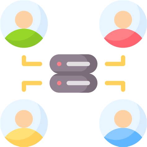 Multiple Users Request to Server Icon 的图像结果