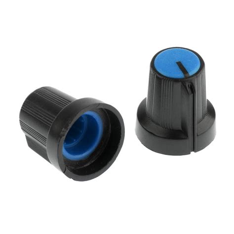 ⚡️Buy Maxbell 100 Pieces 6mm Plastic Potentiometer Control Volume Knobs ...