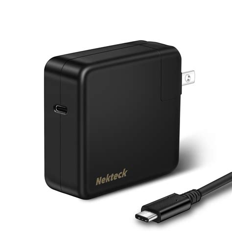 Nekteck USB-IF Certified 46W Type C Wall Charger with Power Delivery ...