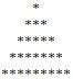 Image result for Pyramid Pattern in Java Pepcoding