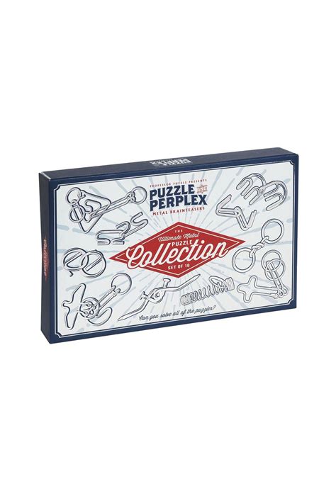 Set de 10 Puzzles - Puzzle and Perplex Ultimate Metal Puzzle Collection ...