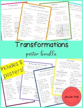 Image result for Transformations Poster Geometry