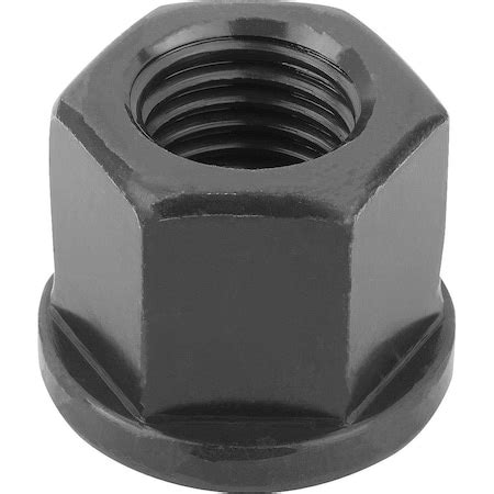 Kipp Lock Nut, M8, Steel, Class 10, Bright, 24 mm Ht K0701.08 | Zoro
