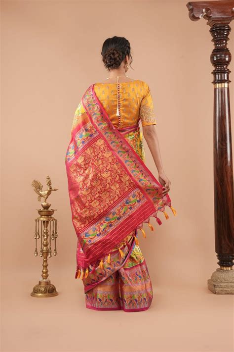 27 Trending Paithani Saree Blouse Designs Catalogue