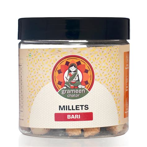 Grameen Chator Multigrain Millet Bari Mix 200 Grams | Foxtail, Pearl ...