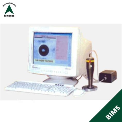 Software - Brinell Impression Measurement System, BIMS Manufacturer ...
