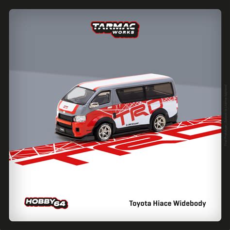 Tarmac Works 1:64 Scale Toyota Hiace Widebody TRD – Mobile Garage HK
