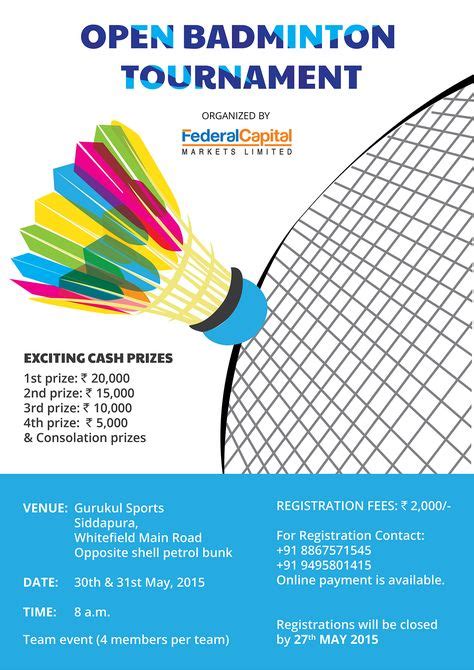 Badminton Poster 的图像结果