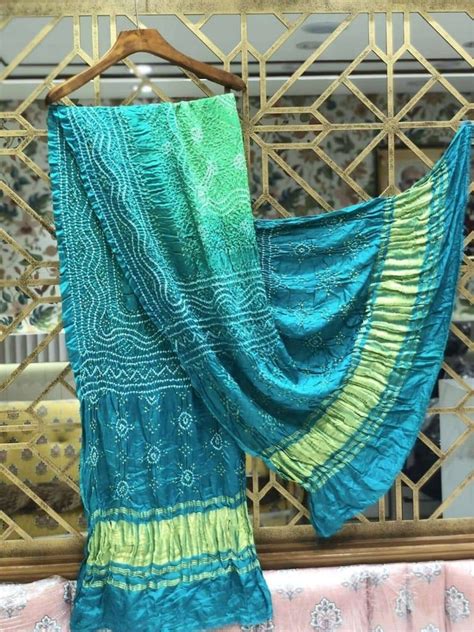 Pure Gaji Silk Chandokhani Dupatta - Leheriya.com