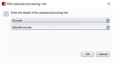 Payload Processing Rule in Burp suite (Part 2) - Hacking Articles