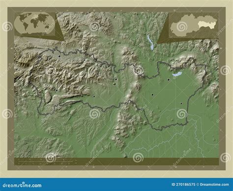Kosicky, Slovakia. Wiki. Major Cities Stock Illustration - Illustration ...
