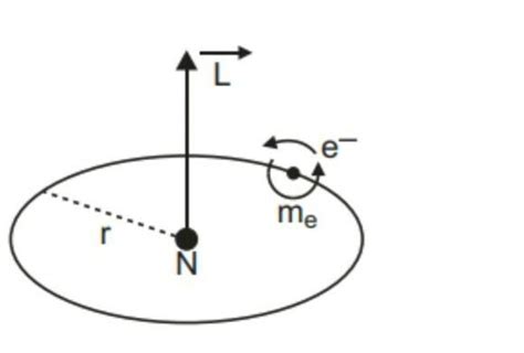 Deduce the expression for magnetic dipole moment of an electron ...