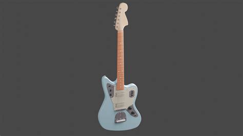 I decided to create my Fender 60s Vintera Jaguar in Blender! (Cycles) : r/blender