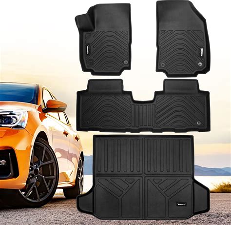 Floor Mats & Trunk Mat Set Compatible for GMC Terrain/Chevy Equinox ...