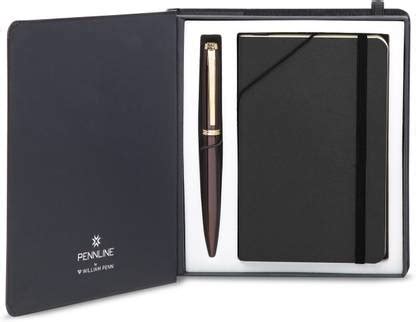 Pennline ATLAS PEN & A6 NOTEBOOK COMBO A6 Gift Set Ruling 160 Pages ...