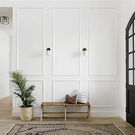 Decozayn 3 Sets of Pre-Cut Wall Molding Kit, Premade Wainscoting Panels ...