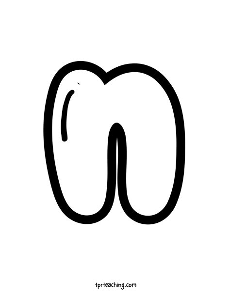 +180 Bubble Letters– Free Printable Alphabet Outlines for Every Style ...