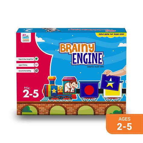 Brainy Engine Puzzle Game for little ones – My House Teacher