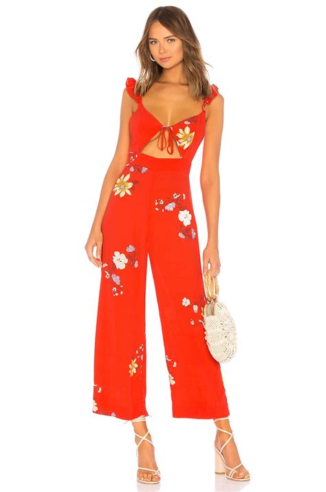 Capulet Annabel Jumpsuit in Red Floral | REVOLVE