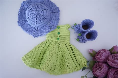Doll Crochet Straw Hat Pattern Tutorial 的图像结果