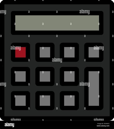 Statistical Calculator Icon. Editable Thick Outline With Color Fill Design. Vector Illustration ... - T-Statistic Calculation
