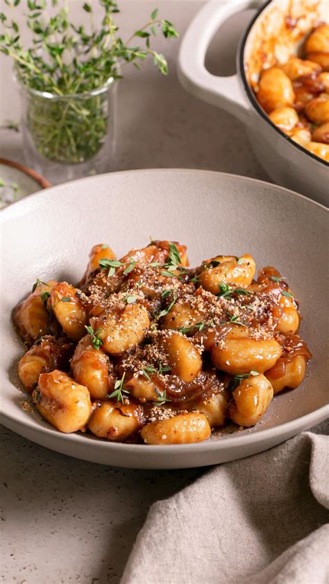 French onion gnocchi vegan gluten free – Artofit