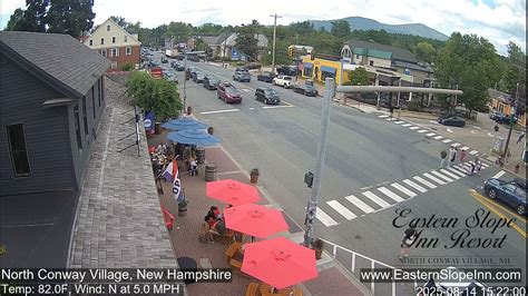 North Conway Village Live Cam - Conway, Carroll, New Hampshire, USA ...