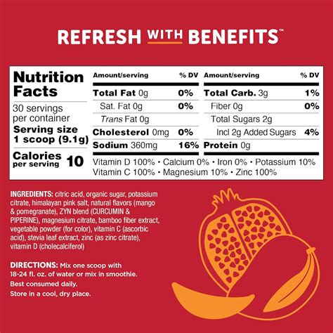 ZYN Electrolyte Powder Drink Mix with Turmeric - India | Ubuy