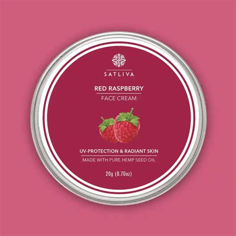 Red Raspberry Face Cream – Satliva Nature Nurtures