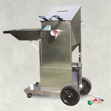 Bayou Classic 4-Gallon Bayou Stainless Steel Outdoor Propane Gas Fryer ...