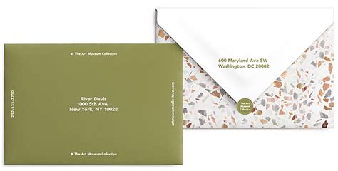 Desain amplop yang menarik.