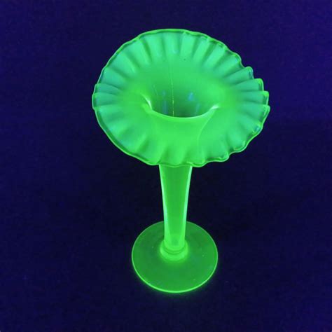 Burtles, Tate and Co Victorian 1890's Vaseline/Uranium Glass Pulpit ...