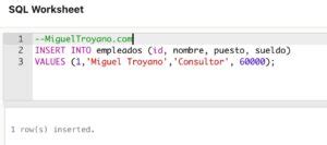 Image result for Insertar Datos En Oracle