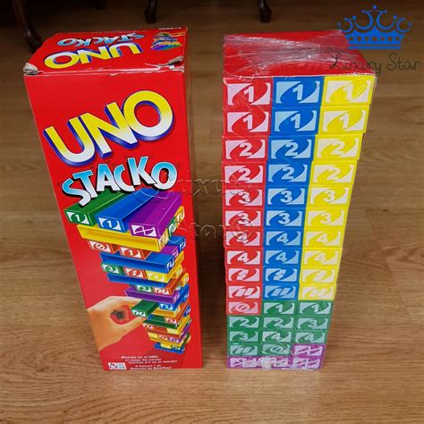 🥳 UNO Stacko Jenga Blocks Game・ STL File for 3D printing・Cults