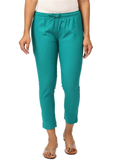 Rama Green Kurti Pants for Women | Comfortable Ethnic Bottom Wear | Ev ...
