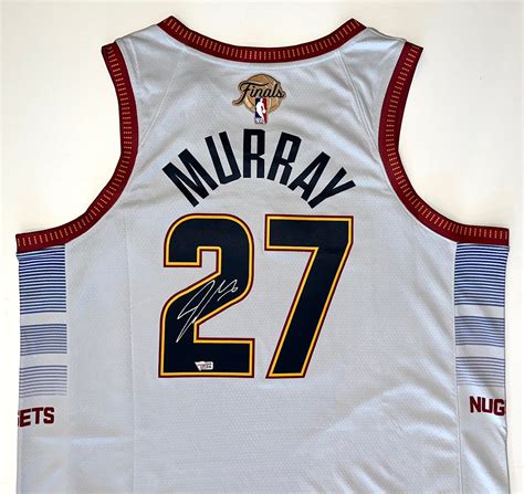Jamal Murray Autographed Denver Nuggets Nike Swingman Authentics Jersey ...