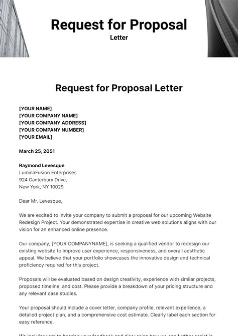 Image result for Proposal Letter Examples