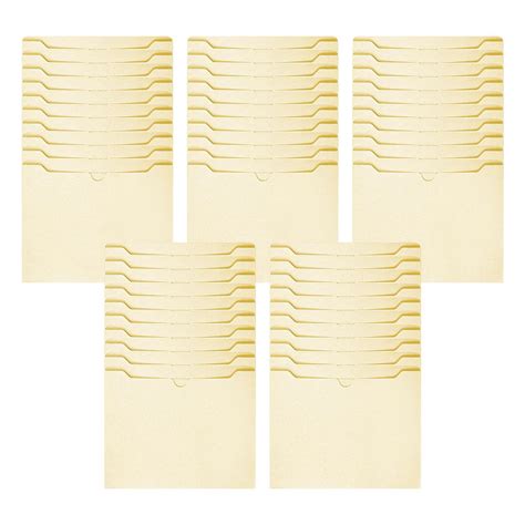 Buy Rubeyul Manila File Folder - Letter Size Manila Folder | Durable ...