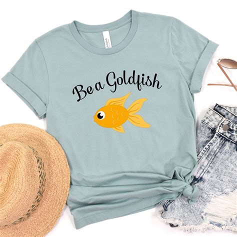 Be a Goldfish Svg Png/ Be a Goldfish Clip Art/ Be a Goldfish Quote Svg ...